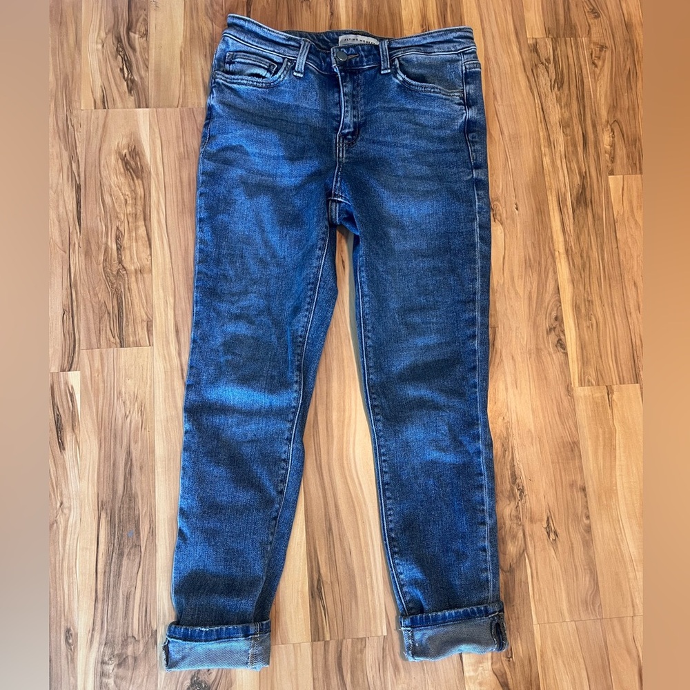 Flying Monkey Dark Blue Ankle Jeans